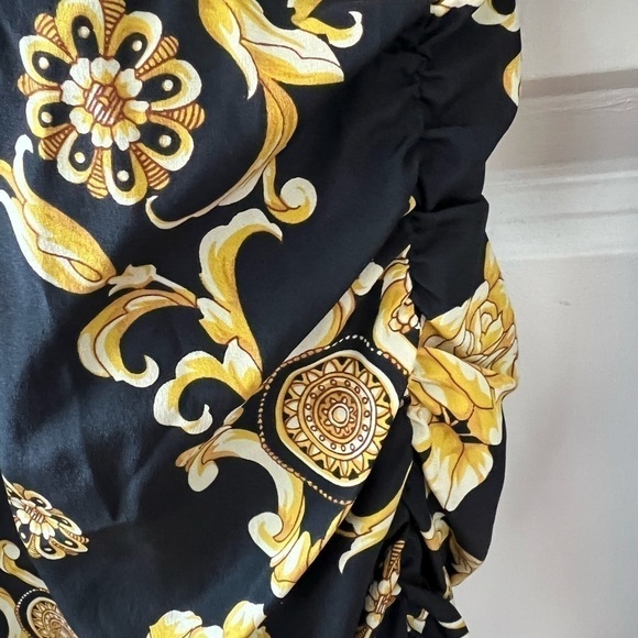 VERONICA BEARD Amile Ruched Silk Long Sleeve Dress - Picture 11 of 16